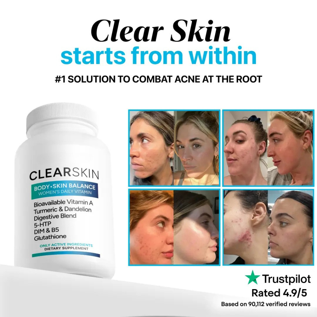 CLEARSKIN™ Hormonal Acne Supplement