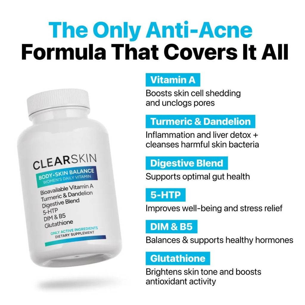 CLEARSKIN™ Hormonal Acne Supplement