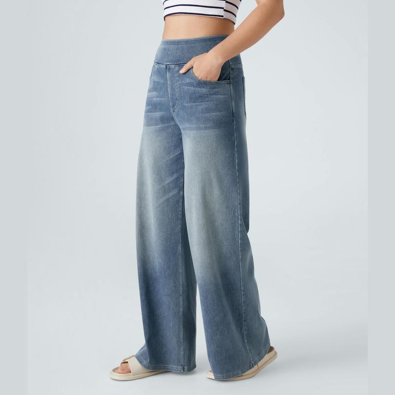 High Waist Strechy Jeans