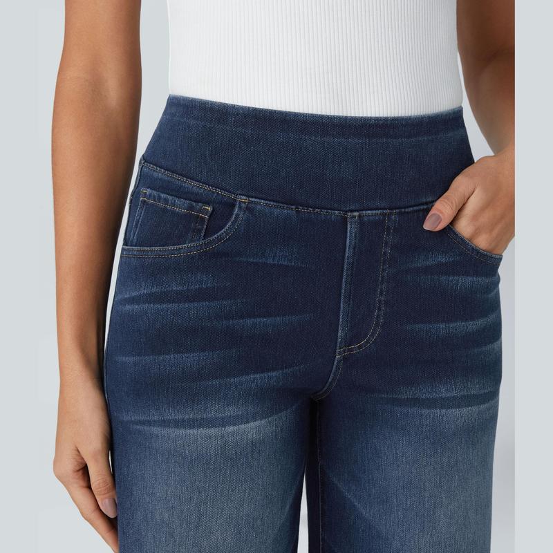 High Waist Strechy Jeans