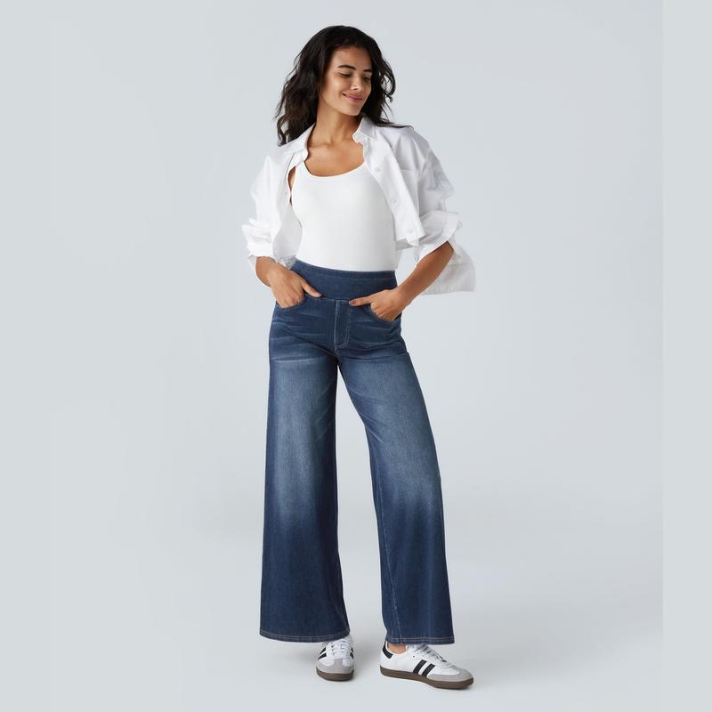 High Waist Strechy Jeans